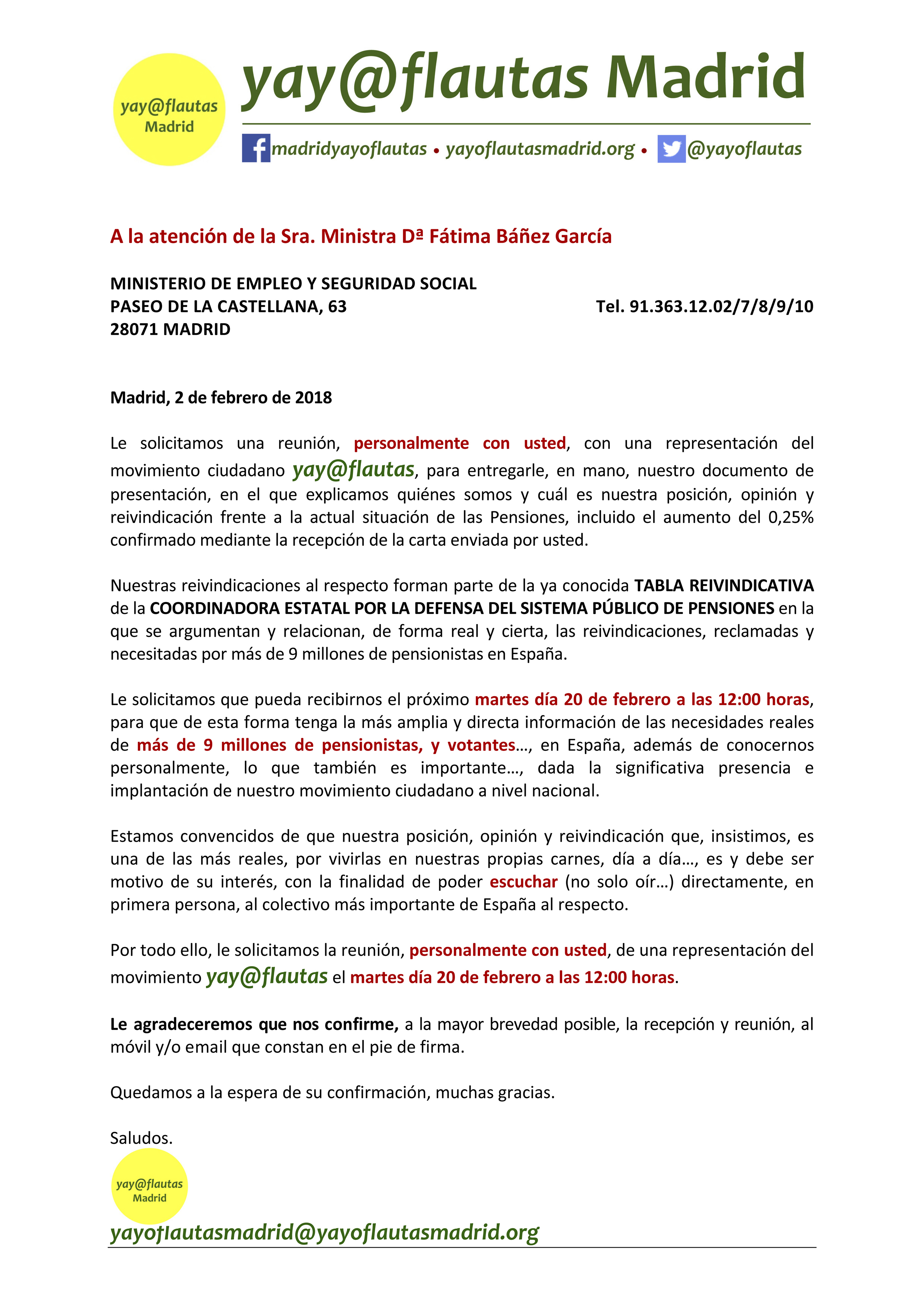 yay@flautas Madrid · MINISTRA FÁTIMA BAÑEZ · NOTA DE PRENSA · FB-TWT-WEB (5)